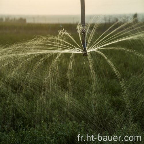 Système d&#39;irrigation à pivot pour centre d&#39;arrosage automatique